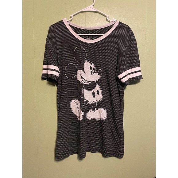 Disney Tops - Disney world Mickey Mouse baseball shirt
